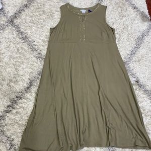 Catherine’s olive green studied dress sz 0XWP